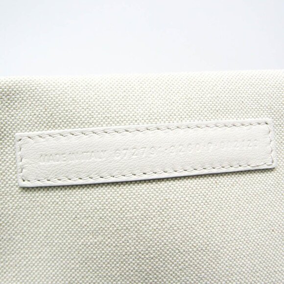 BALENCIAGA White Leather Shoulder Bag - Picture 11 of 11